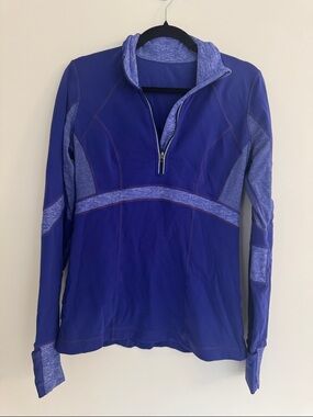 lululemon athletica Royal Purple Athletic Jacket